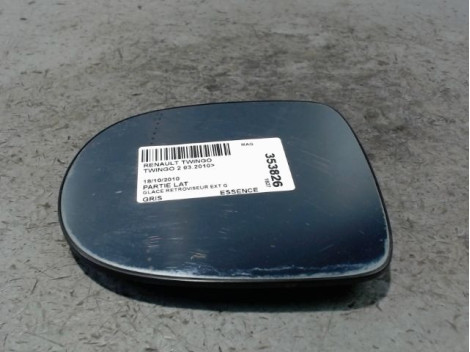 GLACE RETROVISEUR EXT G RENAULT TWINGO 2 2010-