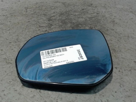 GLACE RETROVISEUR EXT G CITROEN C4 PICASSO 007-