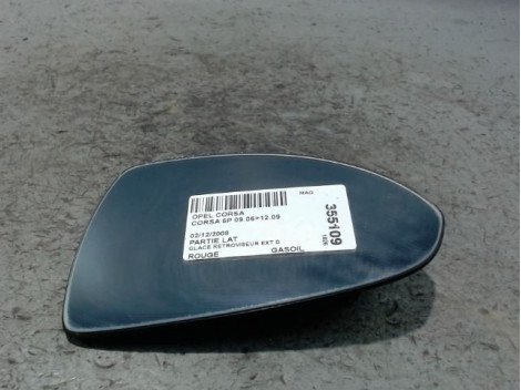 GLACE RETROVISEUR EXT D OPEL CORSA 06-09