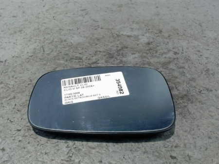 GLACE RETROVISEUR EXT G RENAULT CLIO III 2005-