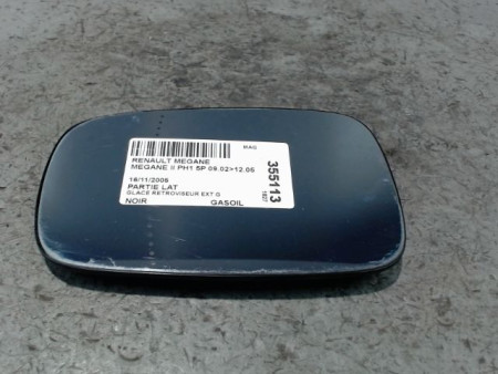 GLACE RETROVISEUR EXT G RENAULT MEGANE II PH1 02-05