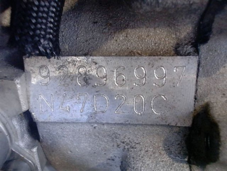 MOTEUR DIESEL BMW SERIE 1 120 d