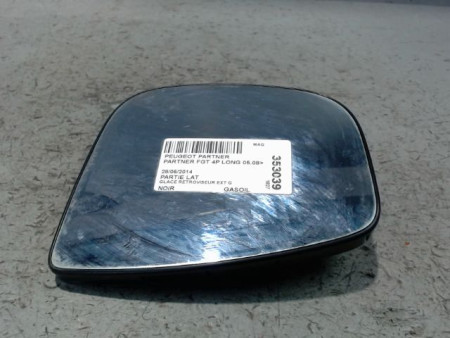 GLACE RETROVISEUR EXT G PEUGEOT PARTNER FGT LONG 08-