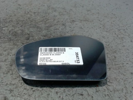 GLACE RETROVISEUR EXT G MERCEDES CLASSE B 2008-