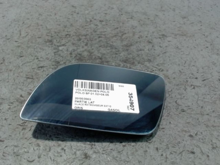 GLACE RETROVISEUR EXT G VOLKSWAGEN POLO 02-05