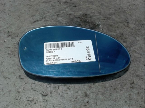 GLACE RETROVISEUR EXT D BMW SERIE 1