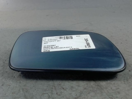 GLACE RETROVISEUR EXT D PEUGEOT 407
