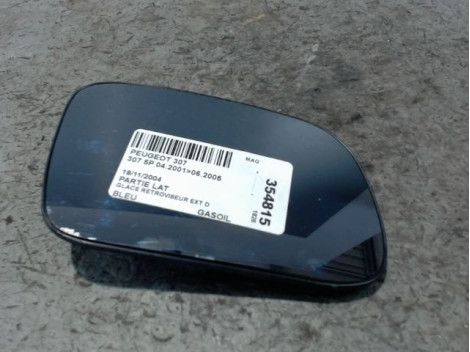 GLACE RETROVISEUR EXT D PEUGEOT 307 2001-2005