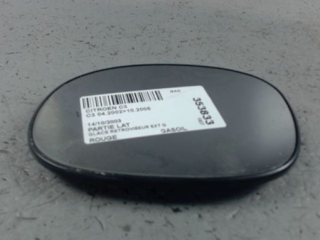 GLACE RETROVISEUR EXT G CITROEN C3 2002-2005