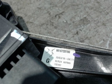 MECANISME+MOTEUR LEVE-GLACE ARRIERE GAUCHE DS DS7