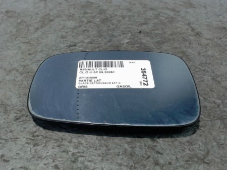 GLACE RETROVISEUR EXT G RENAULT CLIO III 2005-