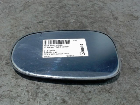 GLACE RETROVISEUR EXT G NISSAN ALMERA TINO 2003-