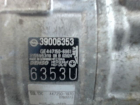 COMPRESSEUR AIR CONDITIONNE OPEL CORSA 2010-