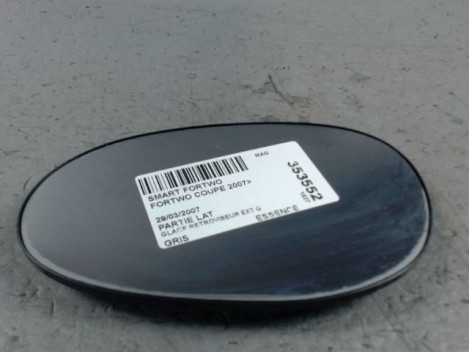 GLACE RETROVISEUR EXT G SMART FORTWO COUPE 2007-