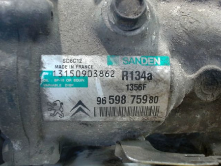 COMPRESSEUR AIR CONDITIONNE PEUGEOT 307 CC 2005-