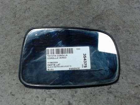 GLACE RETROVISEUR EXT D TOYOTA COROLLA VERSO 2004-2007