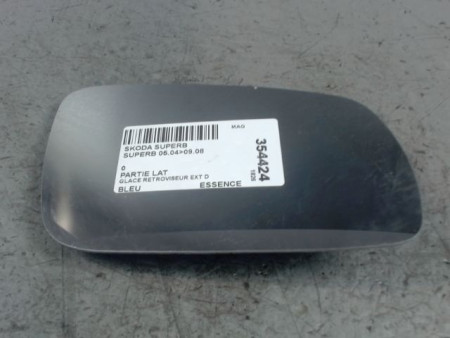 GLACE RETROVISEUR EXT D SKODA SUPERB 04-08
