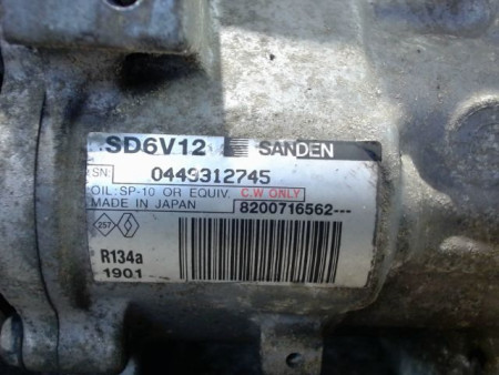 COMPRESSEUR AIR CONDITIONNE RENAULT CLIO II CAMPUS 06-