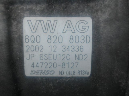 COMPRESSEUR AIR CONDITIONNE SEAT IBIZA 2002-2006