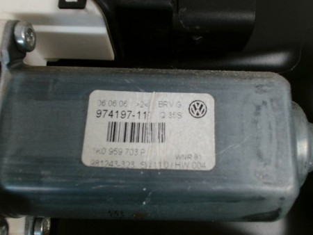 MECANISME+MOTEUR LEVE-GLACE ARRIERE GAUCHE VOLKSWAGEN PASSAT