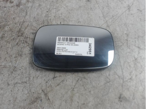 GLACE RETROVISEUR EXT D RENAULT SCENIC II PH2 2006-